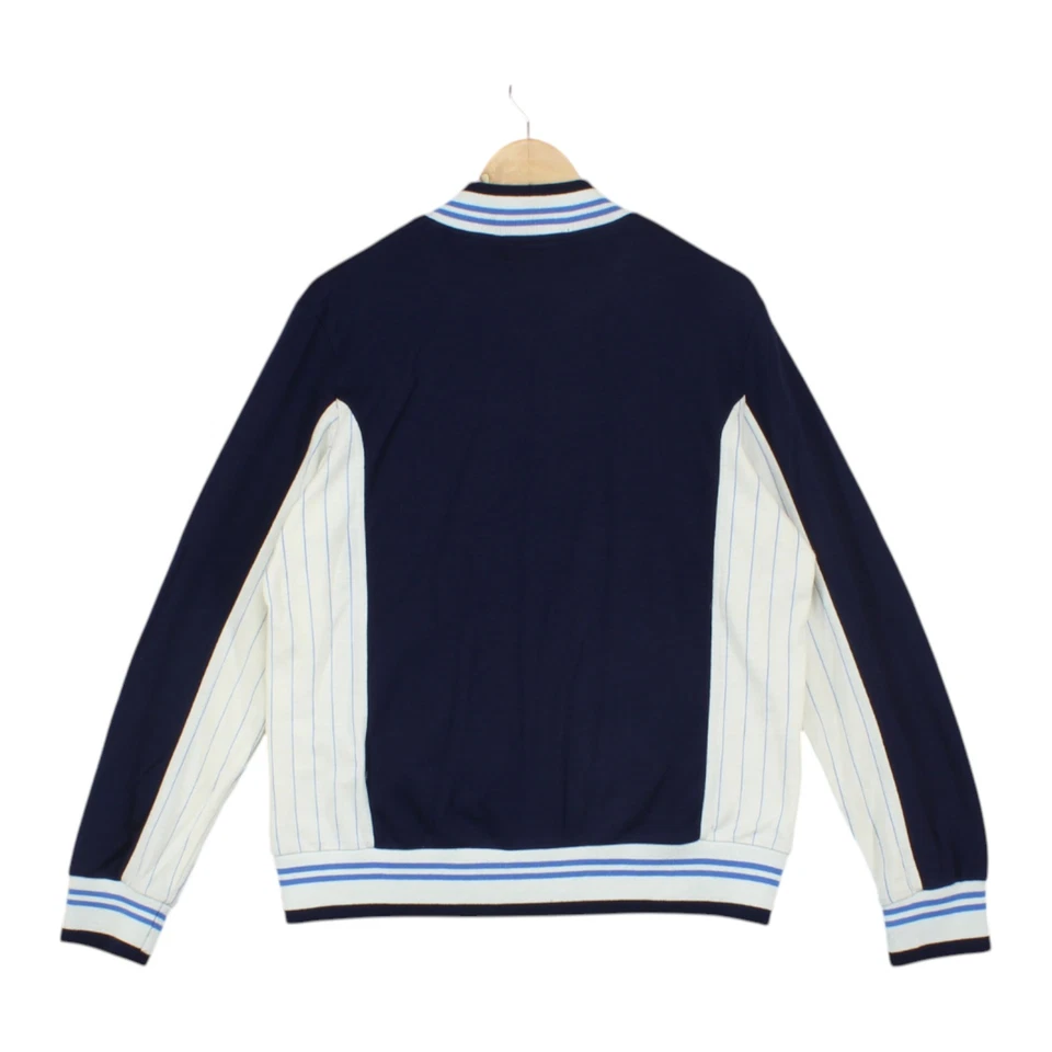 Chaqueta Fila Track Para Hombre Talla M Azul Años 80 Informal Lana Acrílico Foto 2 de 4