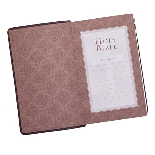 KJV Giant Print Dark Brown - Thumb Index, BRAND NEW in Shrink Wrap!! - Imagen 5 de 8