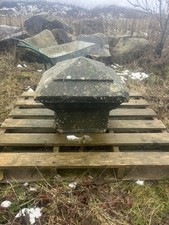 Reclaimed Pyramid Pier Cap