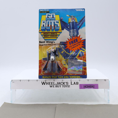 マシンロボ ベントウイング 1985 GOBOTS BENT WING Bent Wing 72 WWII Fighter Mighty Robots 1985 Tonka Gobots Vintage
