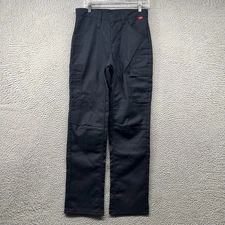 Bulwark FR Cargo Pants Mens 30x34 Black Fire Flame Resistant Cat 2112 Carpenter