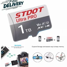Micro SD Memory Card 32GB 64GB 128GB 256GB 512GB 1TB 2TB - Ultra Extreme Lot