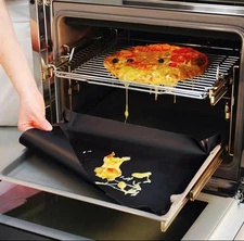 2 Pack of Non-Stick Oven  reusable Liners   Dishwasher Safe Size 24.5” X 16.5”