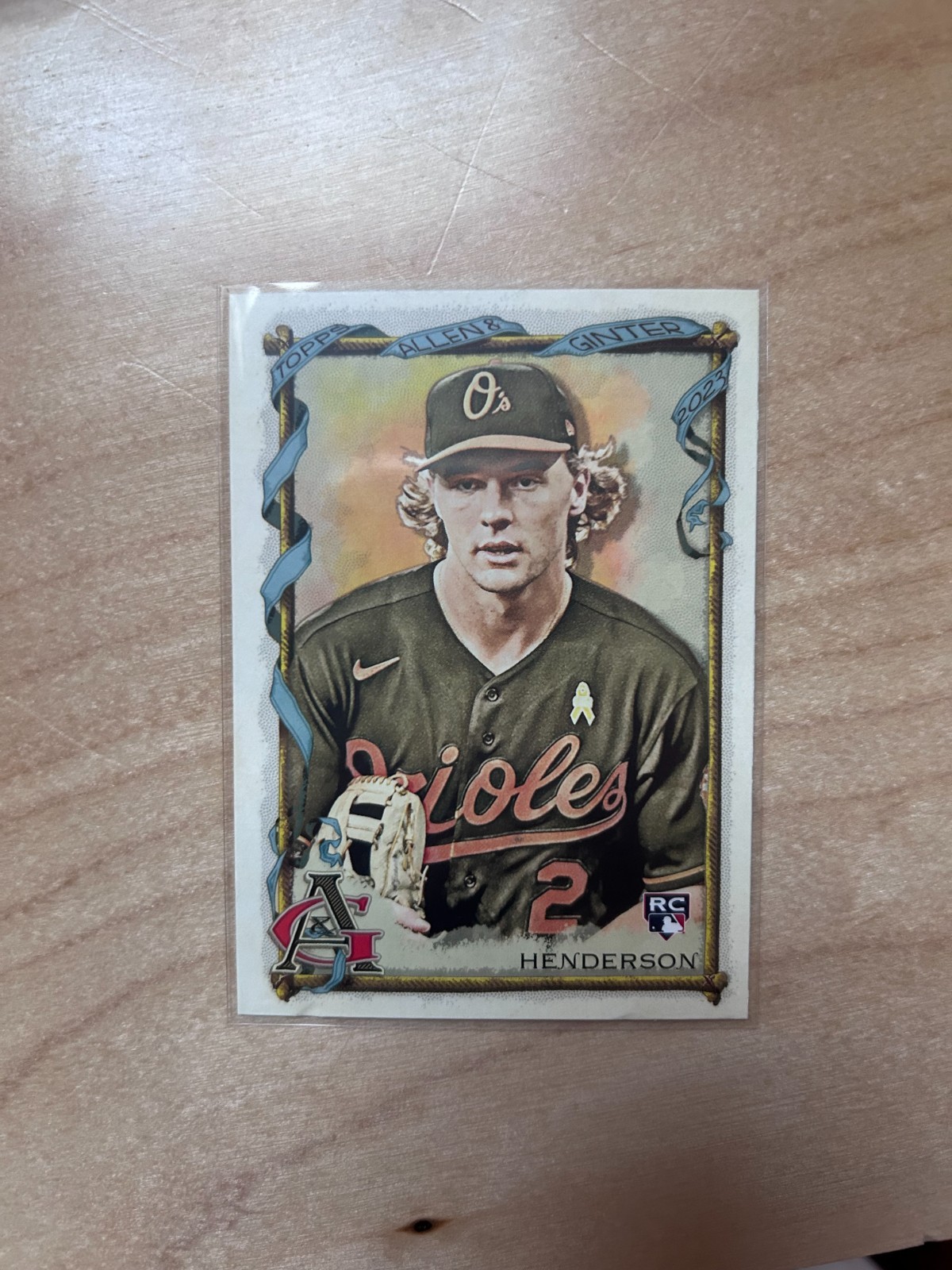 2023 Topps Allen & Ginter - Gunnar Henderson #72 (RC)