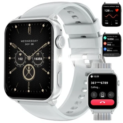 BLACKVIEW 2025 Smart Watch For Men/Women, Waterproof Smartwatch Bluetooth iPhone Samsung🔥