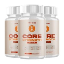 3PCS Core Strength Joint Support Advanced Formula CoreStrength 180 Capsules