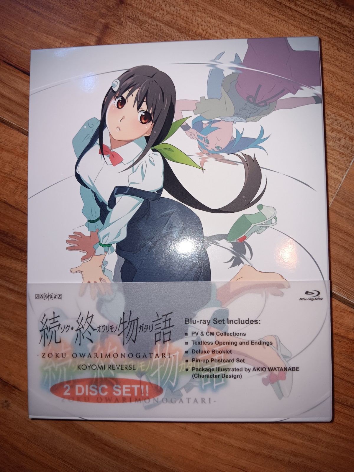 Zoku Owarimonogatari Koyomi Reverse Blu Ray English Subtitled