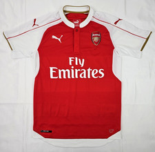 Puma Arsenal F.c. Fly Emirates Jersey Men S Red White Dry Cell Authentic 747566 Puma Arsenal F.c. Fly Emirates Jersey Men S Red White Dry Cell Authentic 747566
