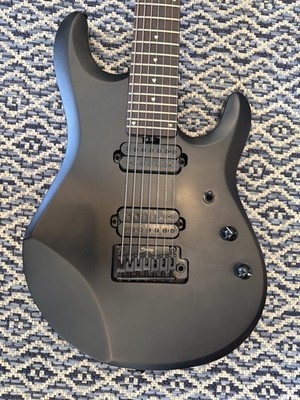 Sterling Music Man John Petrucci JP70 7-St Electric Guitar -Stealth Black