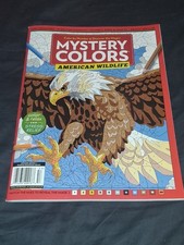 MYSTERY COLORS - Color by Number Magazine - American Wildlife 2025
