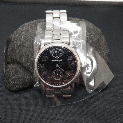 Montblanc Meisterstück Réserve de Marche 7017 Stainless Steel Watch