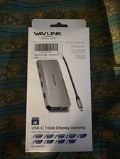 Wavlink 4k USB-c Triple Display Docking