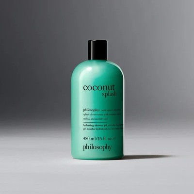 Philosophy Scent-Sational Coconut   Splash   Hydrating Shower Gel~16oz~Sealed