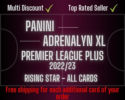 Panini Adrenalyn XL Premier League Plus - Rising Star - CARDS - Auswahl