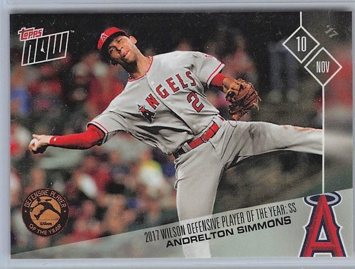 2017 Topps Now OS-58 Andrelton Simmons