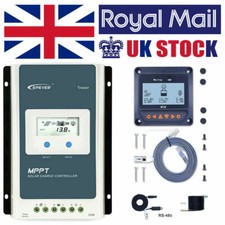 EPEVER MPPT 40A 30A 20A 10A Solar Charge Controller Regulator PV 100V TracerAN