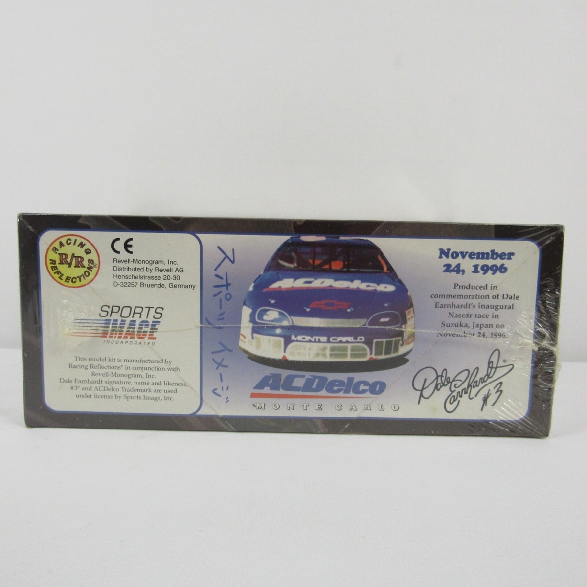 1996 Japan Dale Earnhardt #3 AC Delco Monte Carlo Monogram 1/24