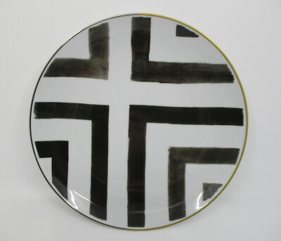 VISTA ALEGRE SOL Y SOMBRA SALAD PLATE  - 9 1/8'' 1306H