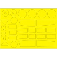 MW22 Eduard EX507 Me 262B-1A/U1 1/48 Mask For Hobby Boss