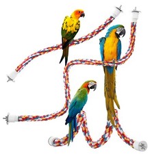 Bird Rope PerchesParrot Toys 36 inches Rope Bungee Bird Toy 36 inches1 Pack