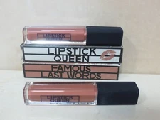 LIPSTICK QUEEN FAMOUS LAST WORDS MATTE LIP COLOR SEE YA 0.19 OZ BOXED (LOT OF 2)