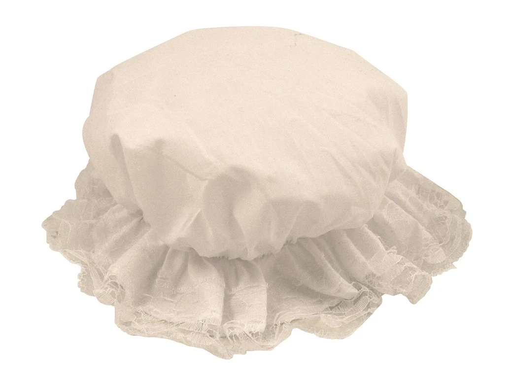 DAMAS BLANCO FREGONA GORRA SOMBRERO VICTORIANO CRIADA NIÑA TUDOR DISFRAZ ACCESORIO