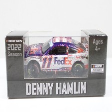 DENNY HAMLIN 2022 ACTION 11 CHARLOTTE COKE 600 RACE WIN FEDEX TOYOTA 1/64 XRARE