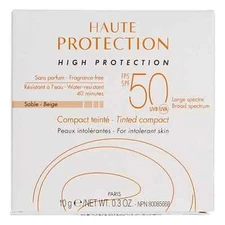 Avene Haute Protection Compact Tinted Sable Beige 0.3 oz. SPF 50 exp:01/2027