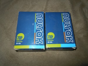 Inner Tubes 700 x 35-45C Schrader Valve x 2 Two tubes NEW