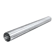FORTLUFT Exhaust Perforated Pipe Stainless Steel