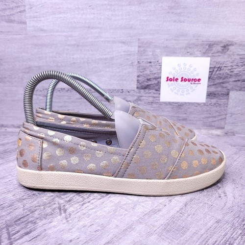 Toms Avalon Metallic Polka Dot Slip on 