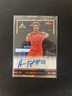 RARE ALLEN FLANIGAN GOLD ROOKIE AUTO CARD 2022 LEAF MEMORIES BASKETBALL OLE MISS
