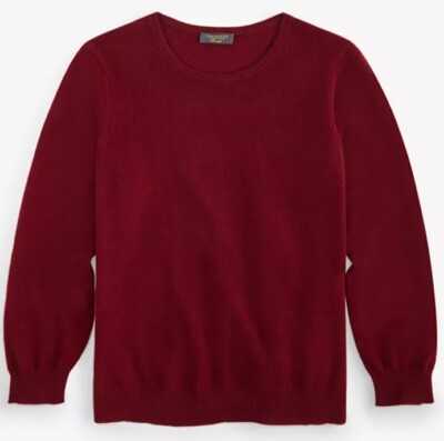 NWT Charter Club Women Plus 3X Round-neck Cashmere Sweater