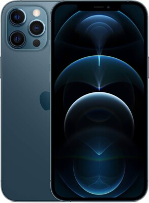 Apple iPhone 12 Pro Max - 128 GB - Blue (Unlocked) with TikTok 