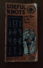 Vintage Pamphlet:  Useful Knots and How To Tie Them  