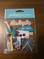 Jolee's Boutique LOS ANGELES Scrapbooking Stickers Hollywood 