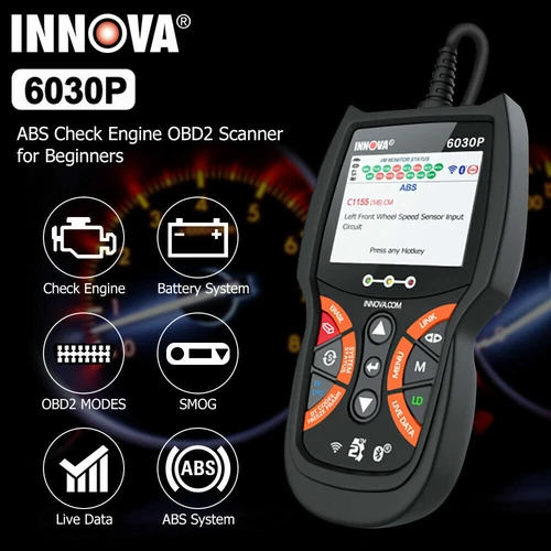 Automotive OBD2 Scanner ABS Engine Check Battery Car Diagnostic Tool Code Reader - Bild 3 von 13