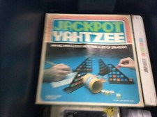 Vintage Jackpot Yahtzee Board Game 1980 - Yahtzee Variation Complete.