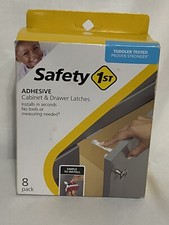 Safety 1st Adhesive Cabinet  Drawer Latches 8-Pack SIMPLE 2 INSTALL No Tools