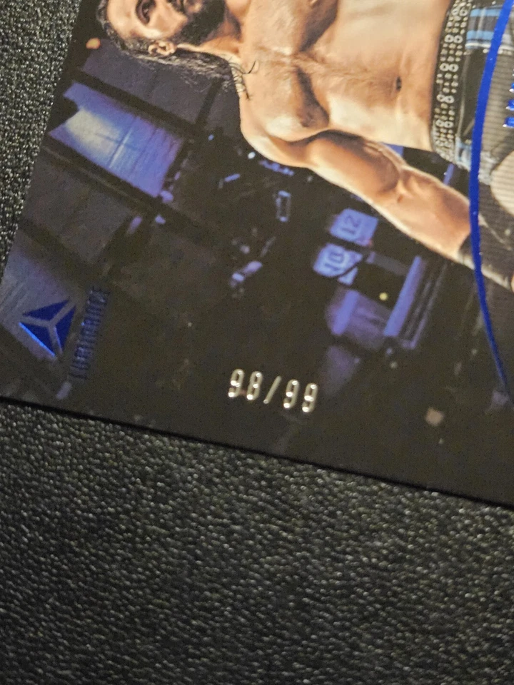 2023 Panini Chronicles Luminance WWE Drew McIntyre Blue Parallel /99 Wrestling - Image 2 of 4