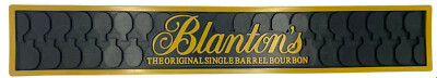 Blanton's Bourbon Bar Mat - Hard to Find! GOLD Whiskey Bar Mat