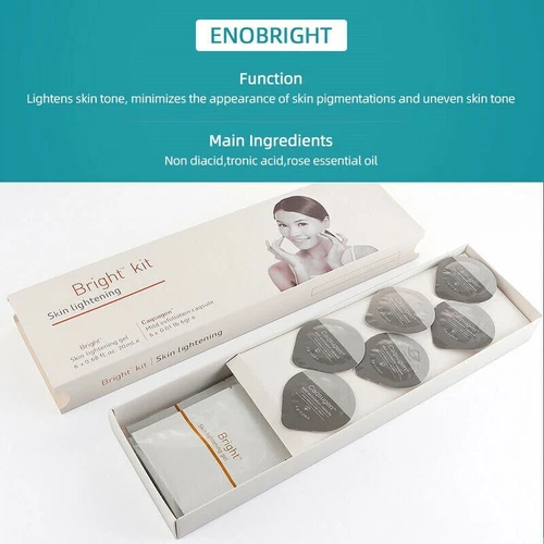 Facial Bubble Machine Kit Gel for Anti-aging Skin Rejuvenation Therapy Spa Use - Picture 7 of 11