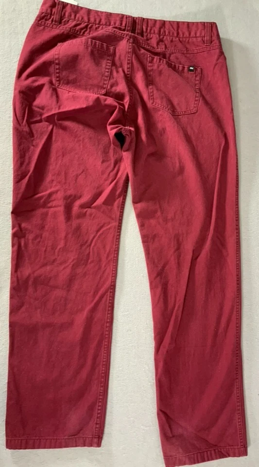 Pantalones Dakine Miller de algodón 5 bolsillos para hombre talla 36 borgoña Foto 2 de 4
