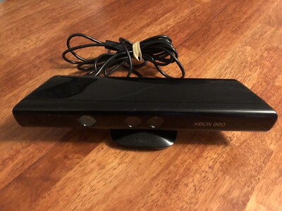 Microsoft Xbox 360 Kinect Sensor Bar - Black Tested Used Condition