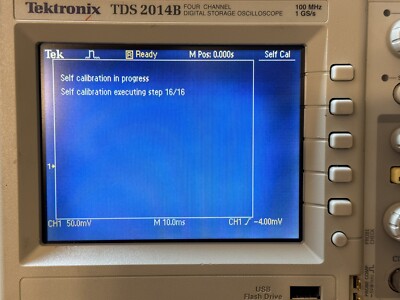 Tektronix TDS 2014B 100MHz 4 Channel 1GS/s Color Oscilloscope