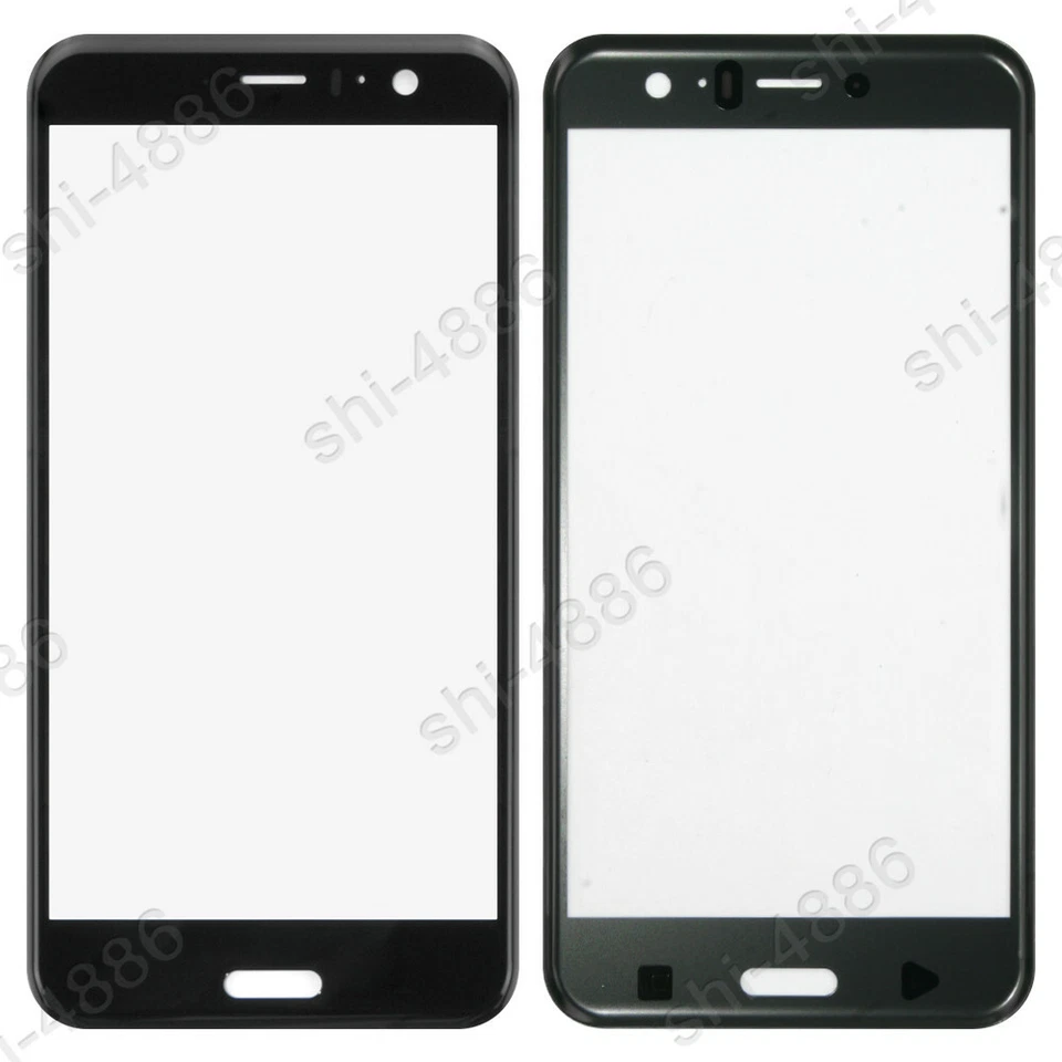 For HTC U11 2PZC500 2PZC5 Replacement Front Glass Lens Screen Outer +Tool - Image 4 of 4