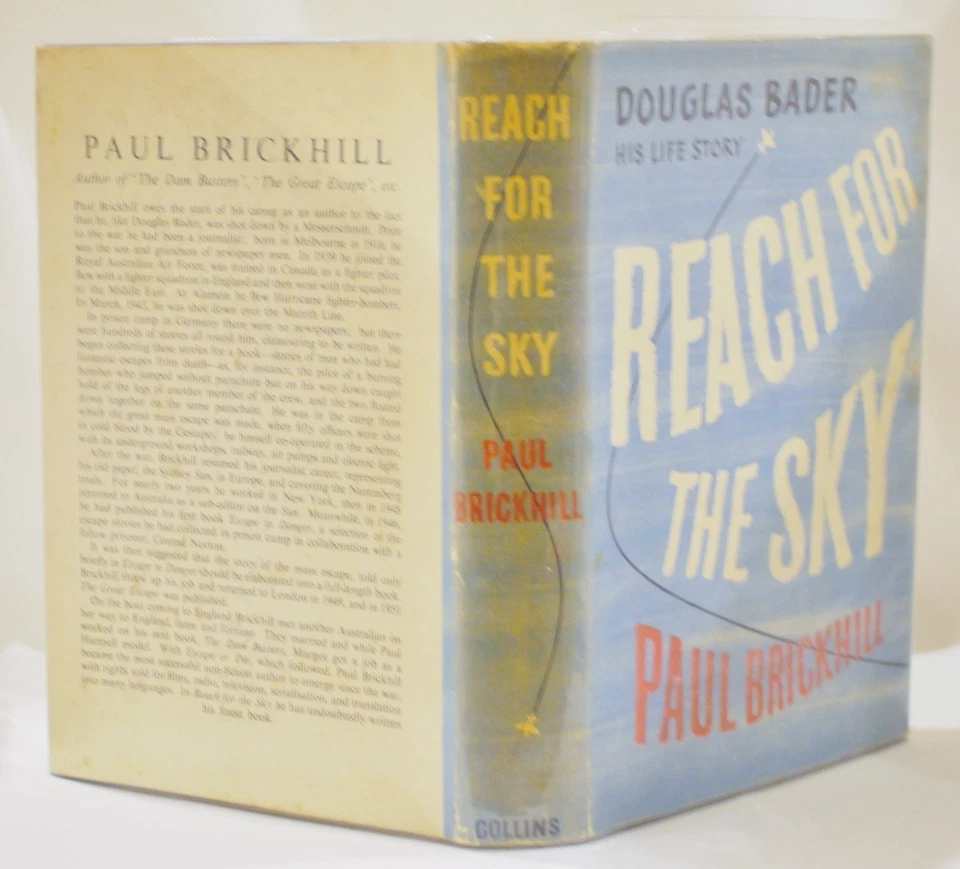 * Rare Signed By Douglas Bader * Paul Brickhill Reach For The Sky First Ed 1954 - Image 2 of 4