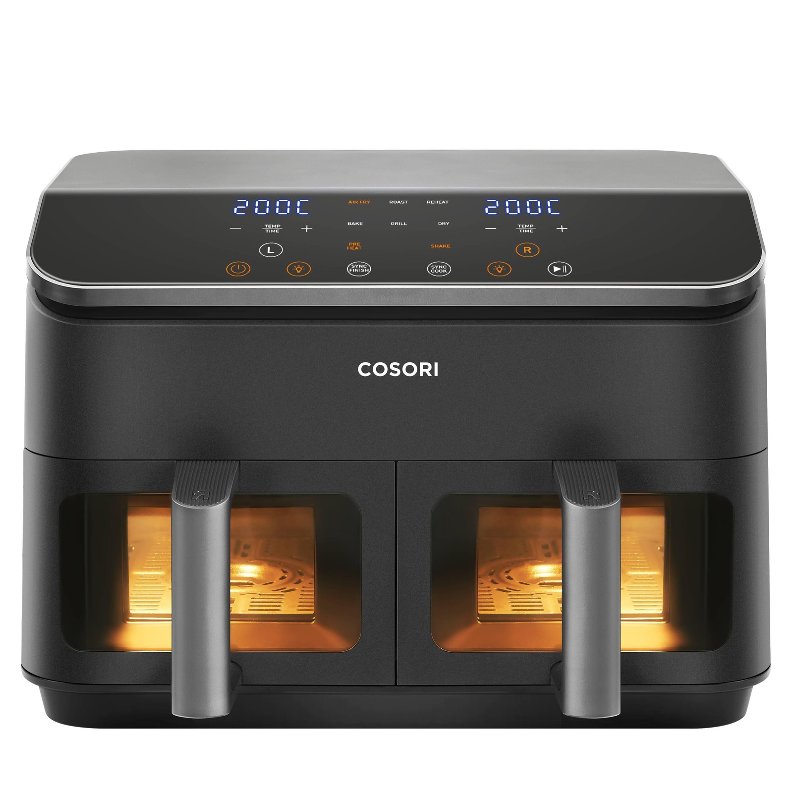 Cosori Dual Basket Chef Edition Double 8.5 L Stand-alone 1750 W Hot air fryer