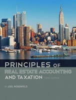 Joel Rosenfeld | Principles Of Real Estate Accounting And Taxation | Buch (2018)