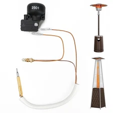 Patio Heater Replacement Parts, Outdoor Patio Heater Thermocouple & Tilt Swit...